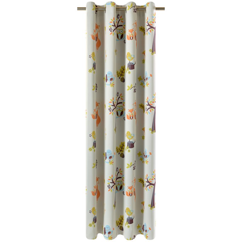 Tissu RENARD coloris orange