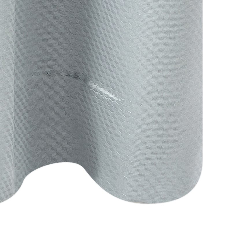 Tissu FENICE coloris argent
