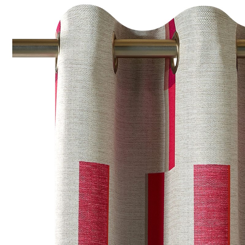 Tissu LUNDOS coloris fuchsia