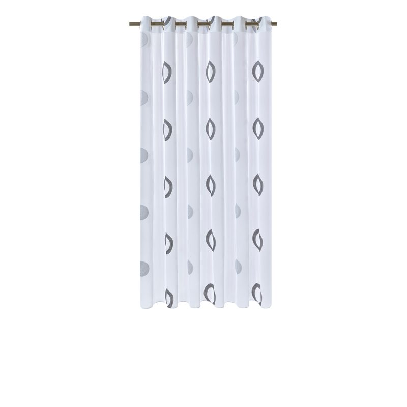 Voile PEKIN coloris gris