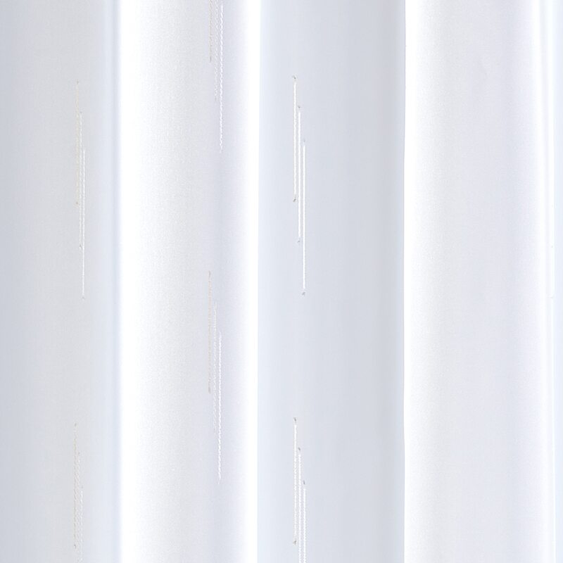Voile INES coloris blanc