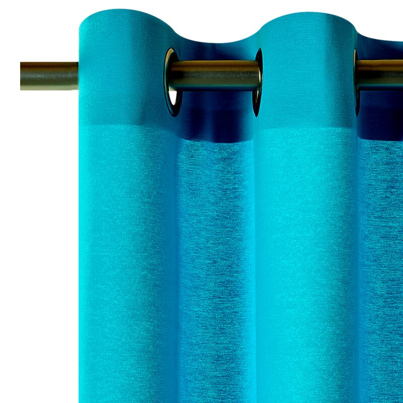 Tissu CORAL coloris turquoise