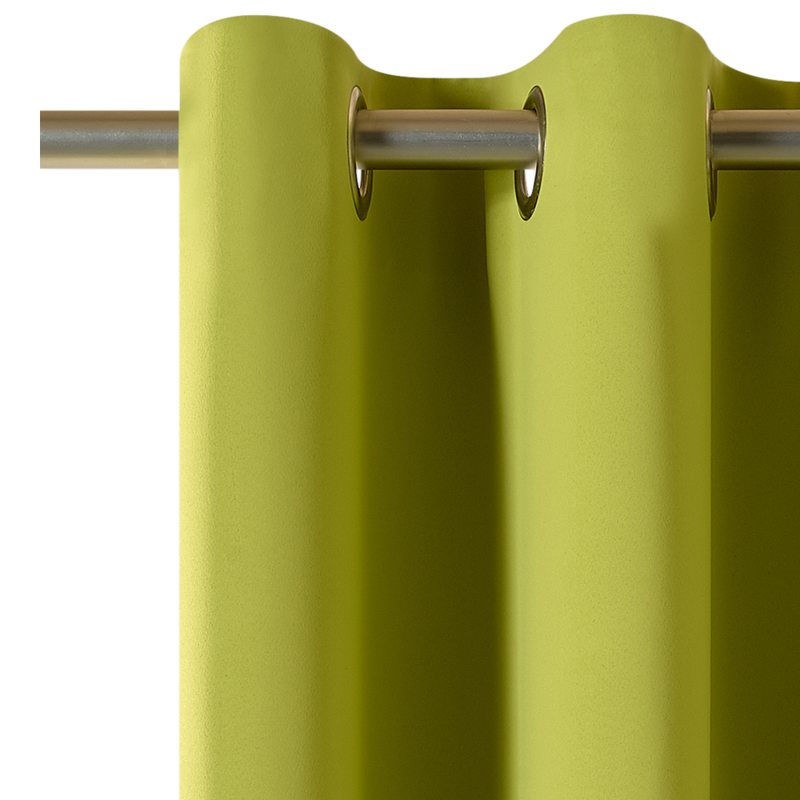 Tissu FORD coloris vert anis