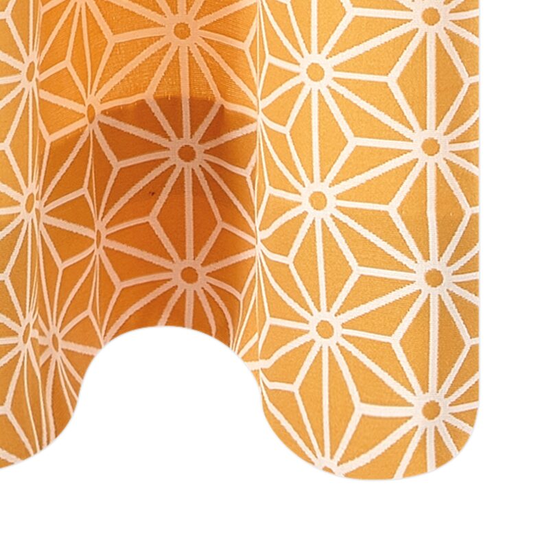 Tissu CRISTAL coloris jaune moutarde