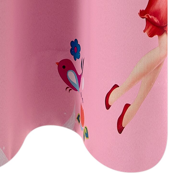 Tissu FEE CLOCHETTE coloris rose