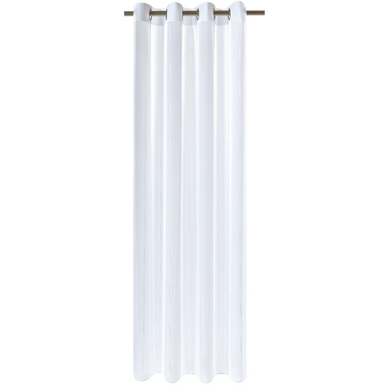 Voile INES coloris blanc