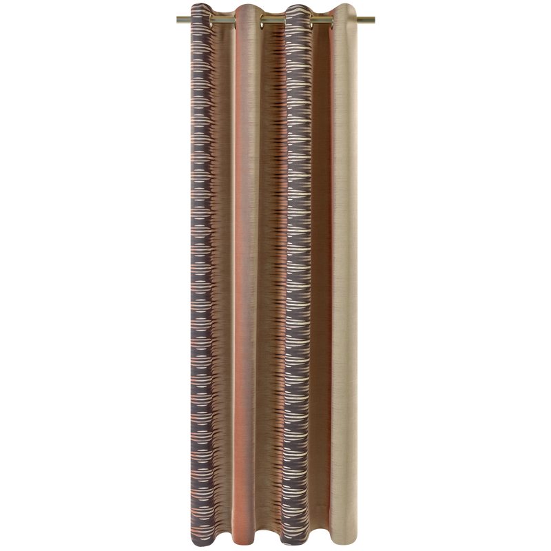Tissu HEBE coloris chocolat
