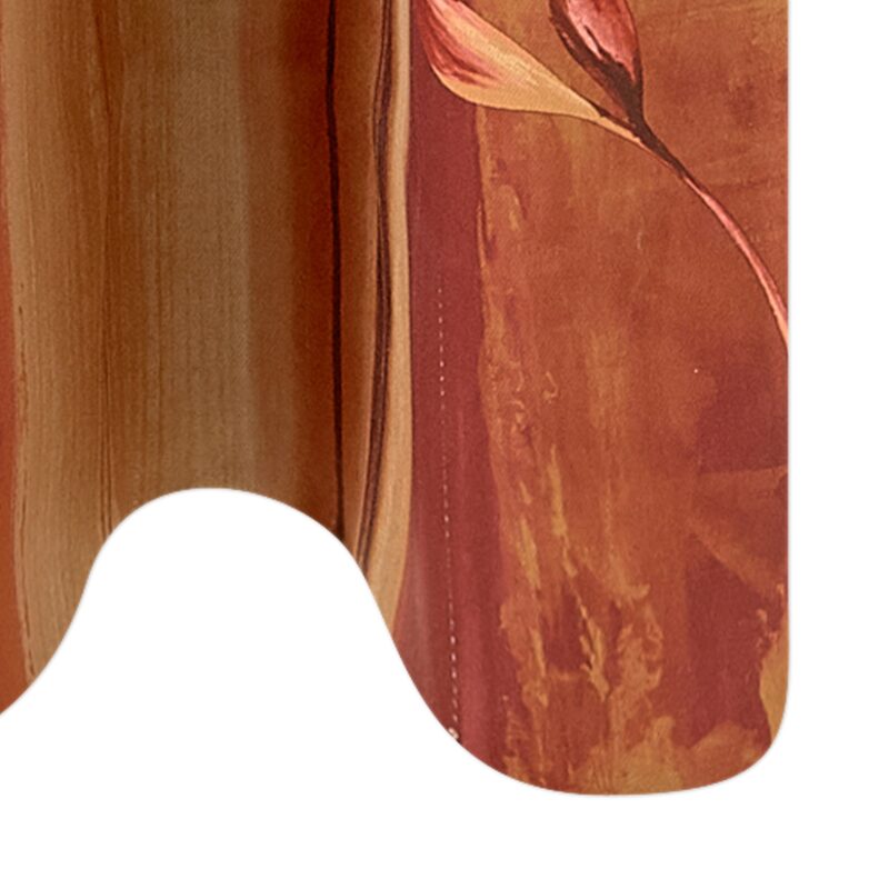 Tissu FIRIS coloris rouille