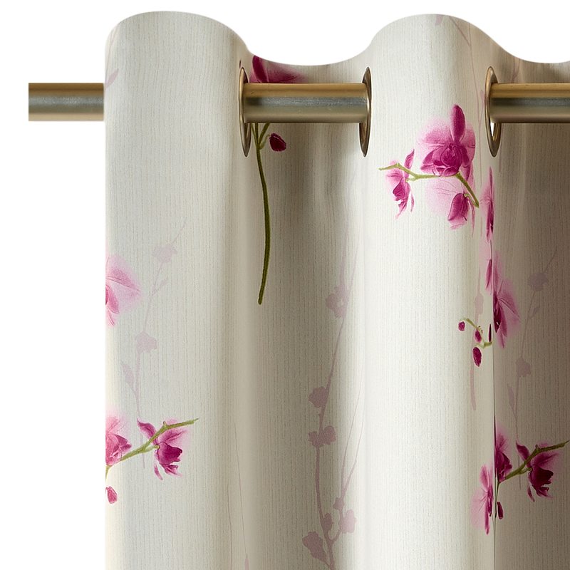 Tissu ORCHIDEE coloris rose