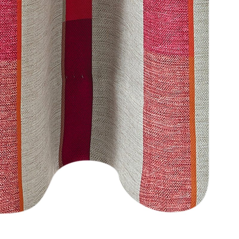 Tissu LUNDOS coloris fuchsia
