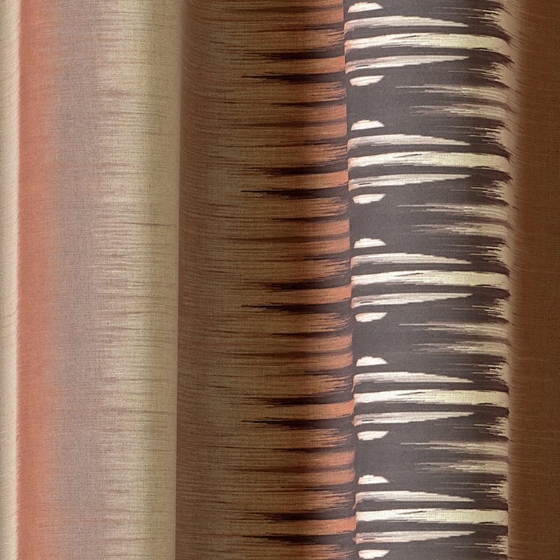 Tissu HEBE coloris chocolat