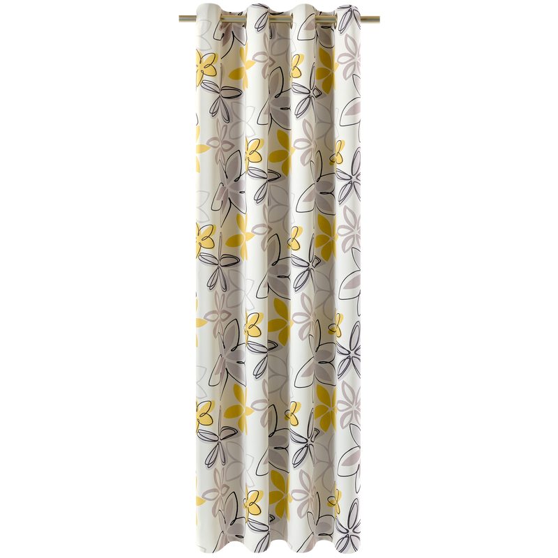 Tissu LA LOUVIERE coloris jaune d'or
