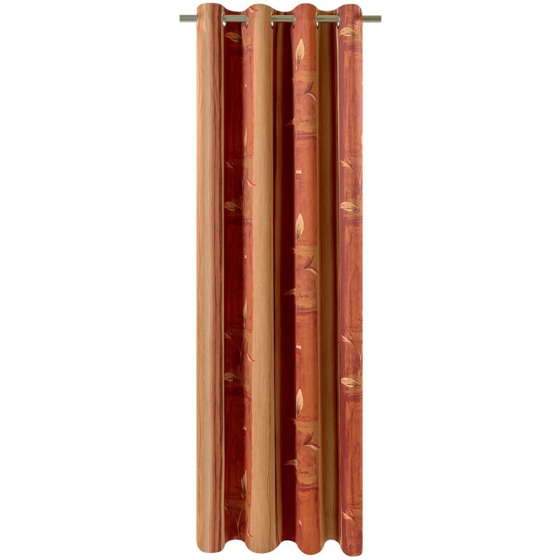 Tissu FIRIS coloris rouille