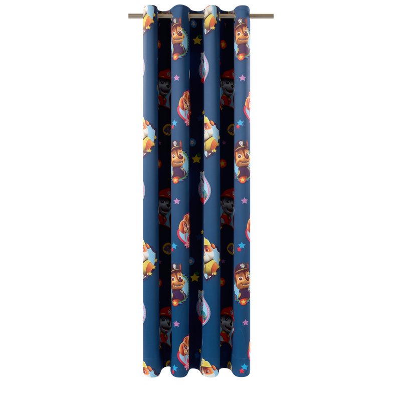 Tissu PAT PATROUILLE coloris bleu roi