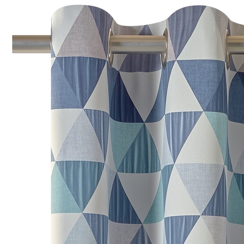 Tissu LIEGE coloris bleu glacier