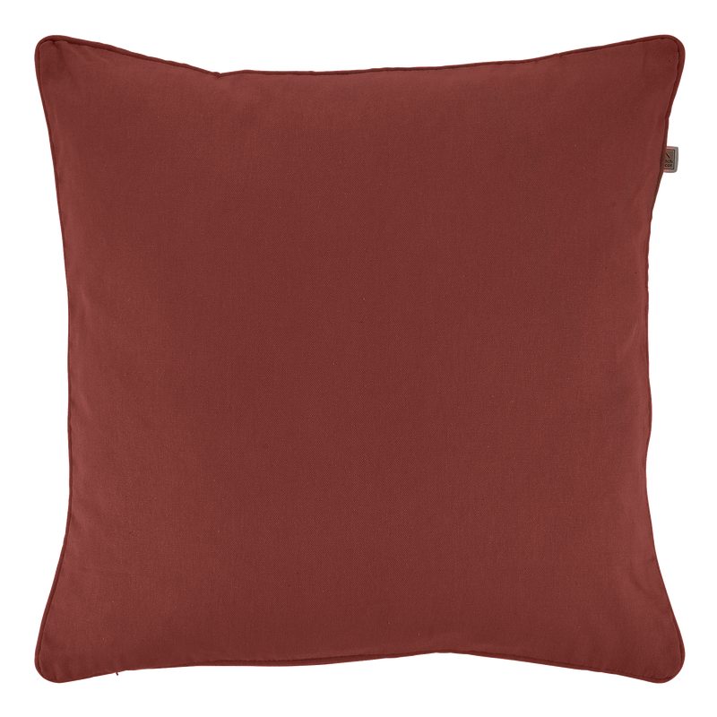 Coussin JAVA coloris bordeaux 50 x 50 cm