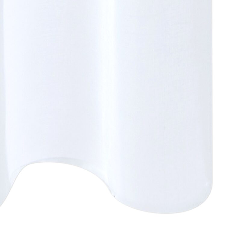 Voilage EMOTION coloris blanc 140 x 240 cm