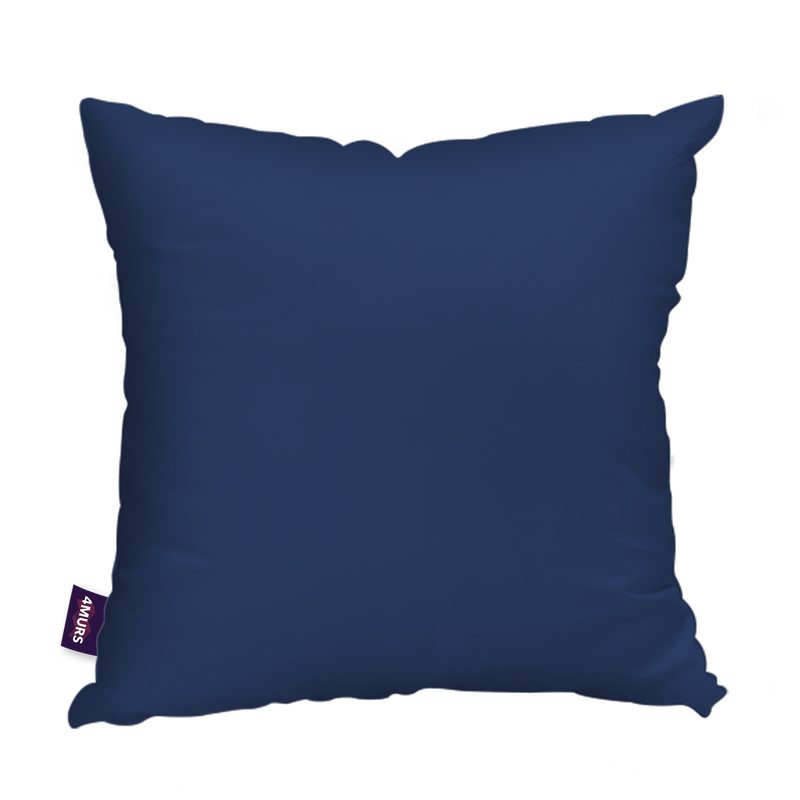 Coussin VITAMIN coloris bleu 45 x 45 cm