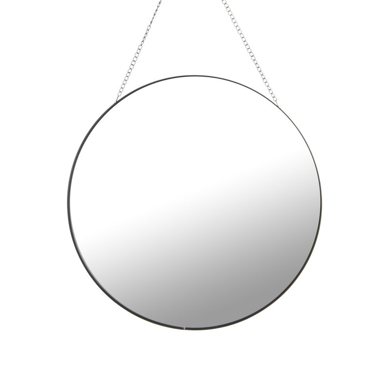 Miroir en métal GINGER 38 x 38 cm