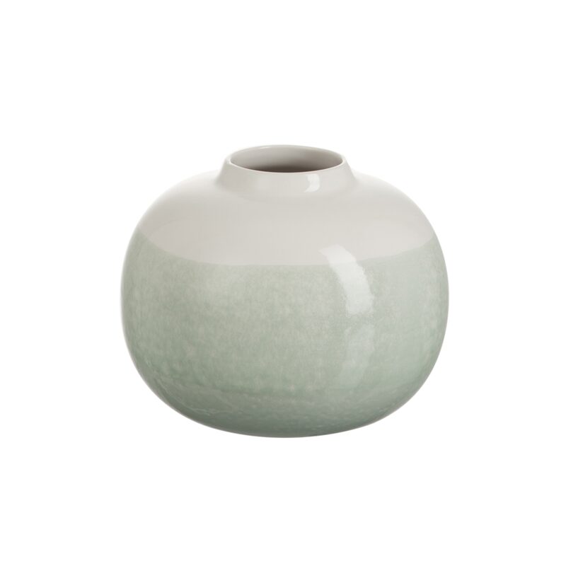 Vase BICOLOR coloris vert