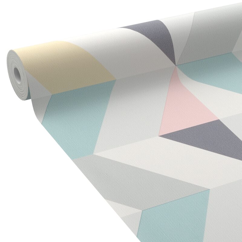 Papier peint intissé NILS coloris multicolore