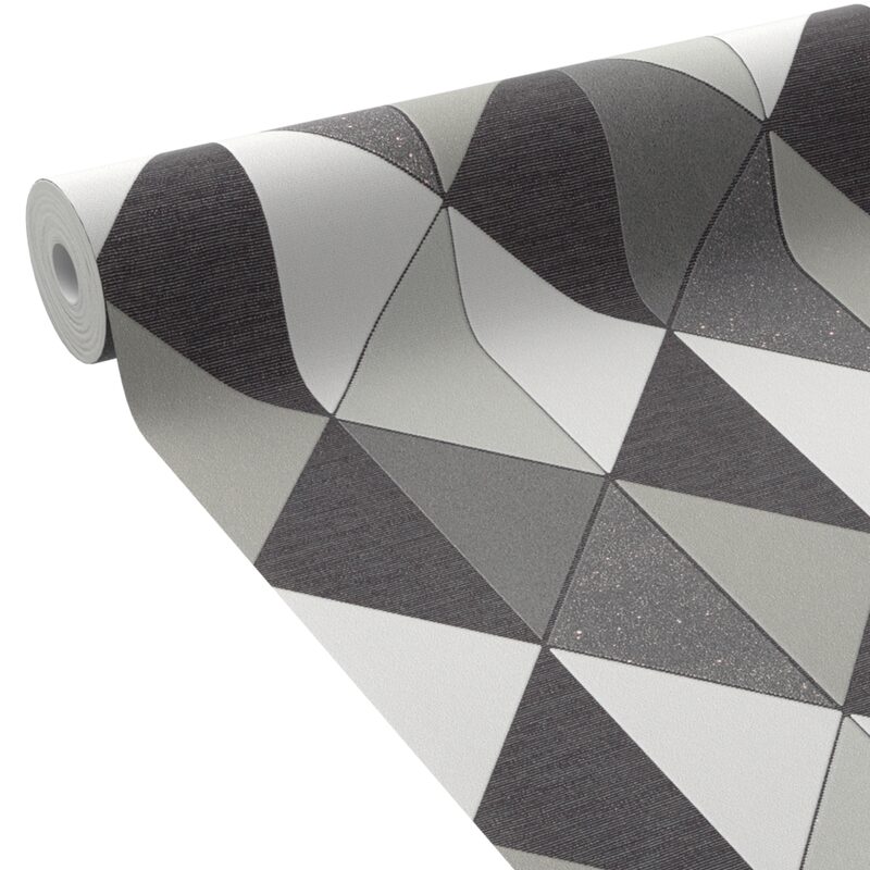 Papier peint intissé KEOLIS coloris gris béton