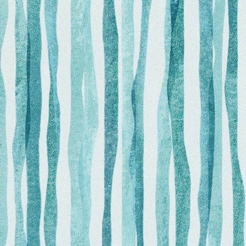 Papier peint intissé NEREÏDE coloris bleu céladon