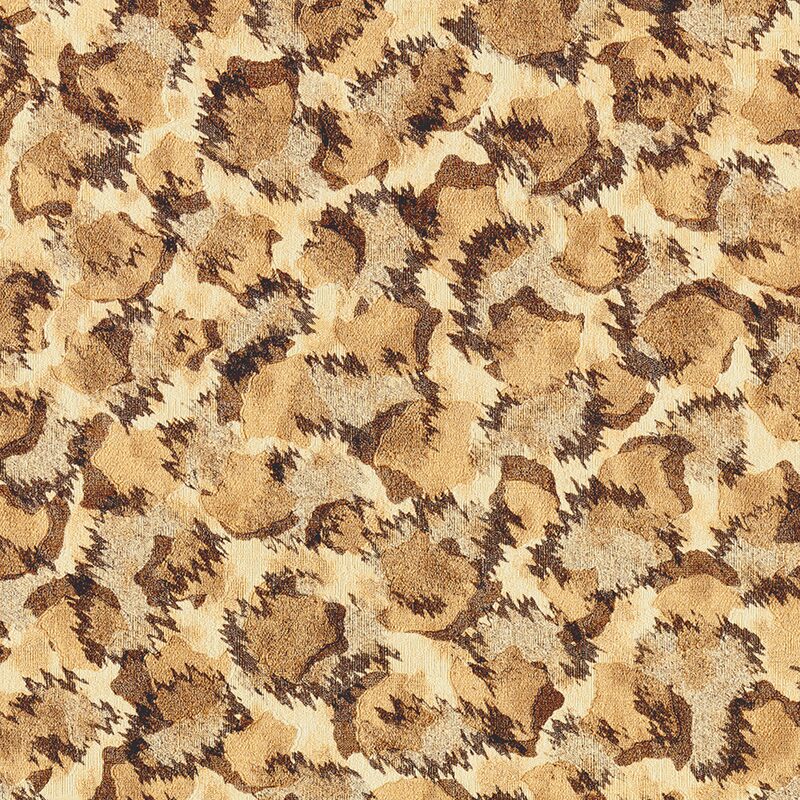 Papier peint intissé VERSACE PANTERA coloris sable