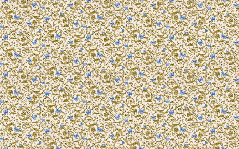 Papier peint intissé VERSACE FARFALLE coloris or