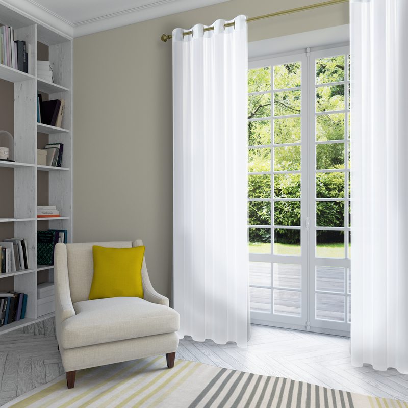 Voile MARIA coloris blanc