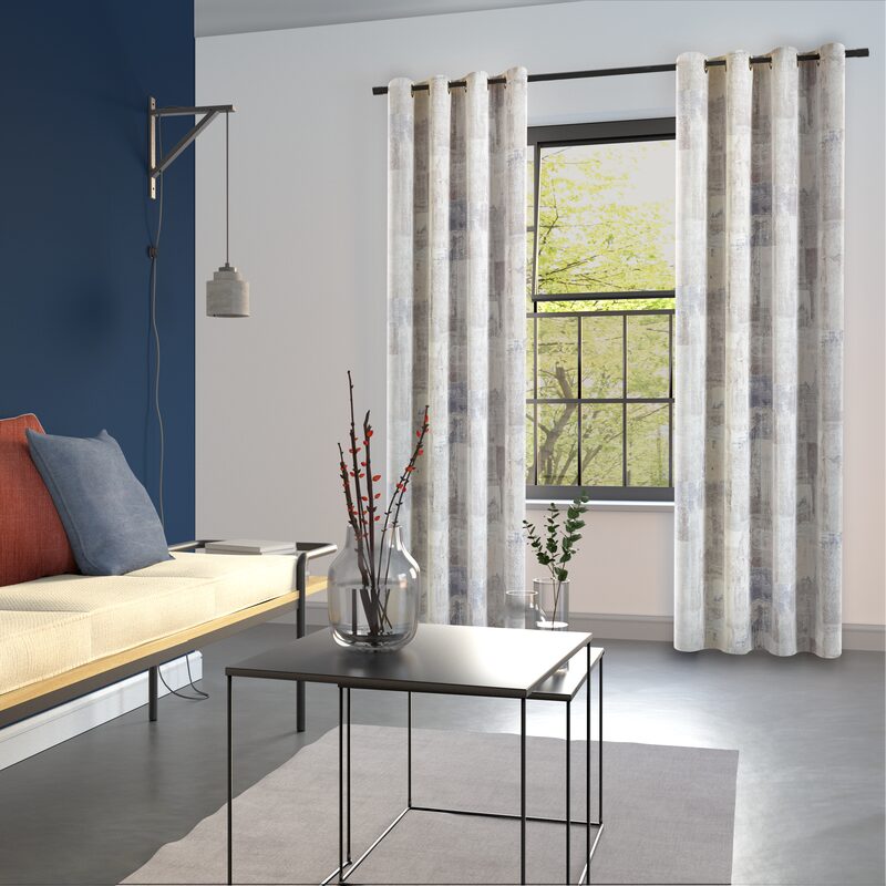 Tissu TOURNAI coloris gris perle