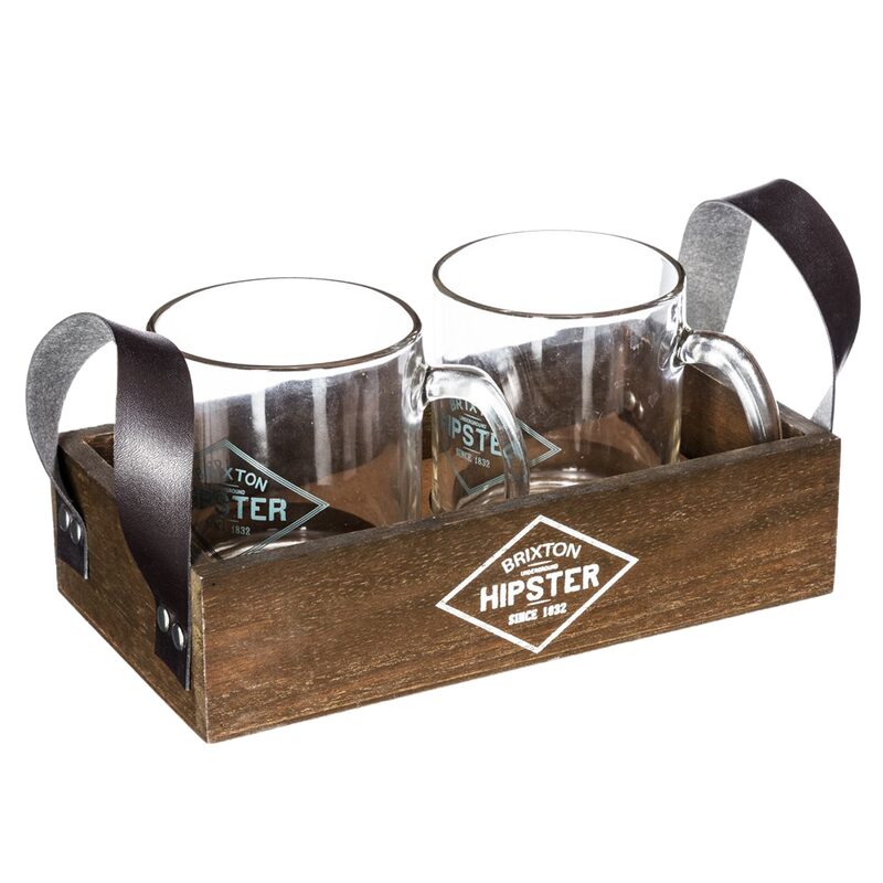 Mug HIPSTER coloris brun