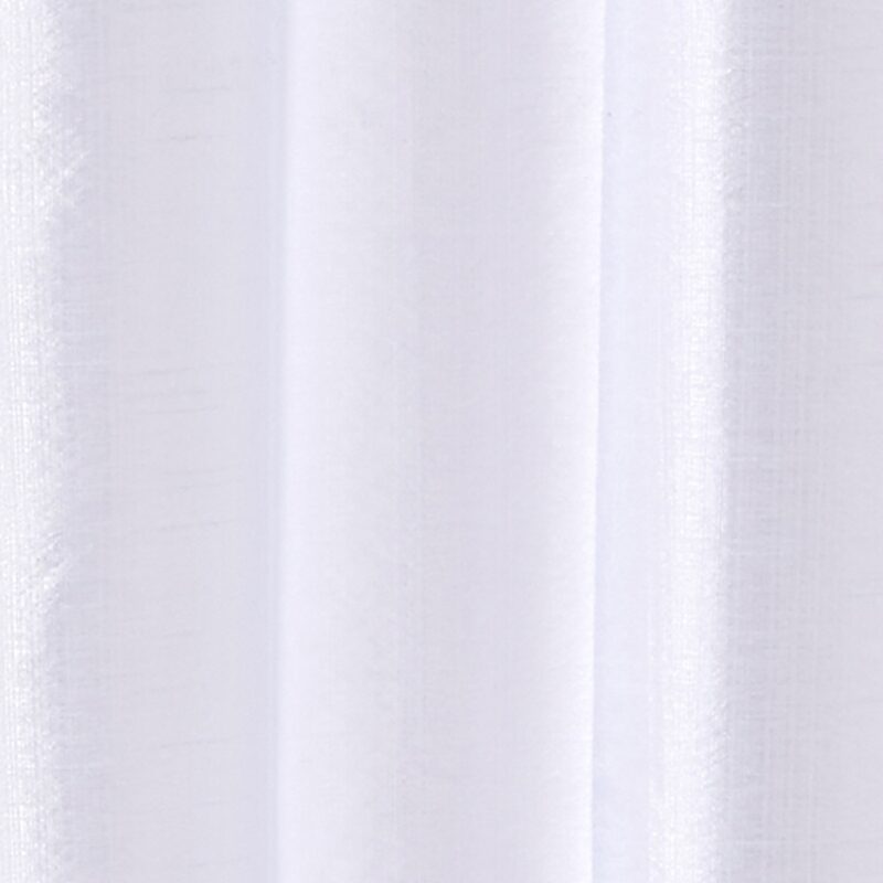 Voilage MAPUTO coloris blanc 145 x 240 cm