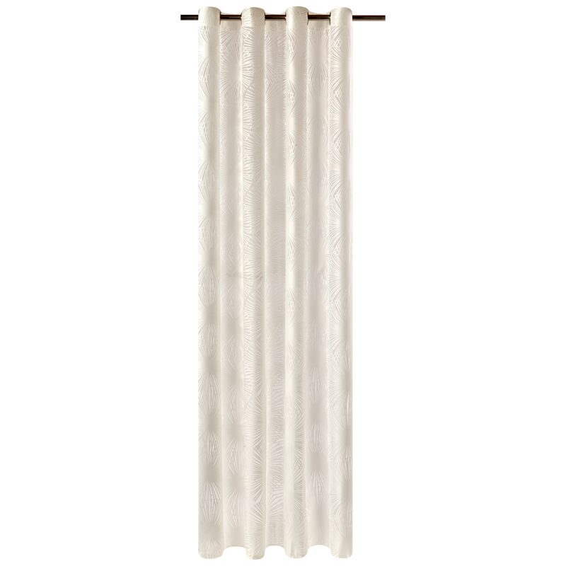 Voilage ARTIFICIO coloris blanc 140 x 240 cm