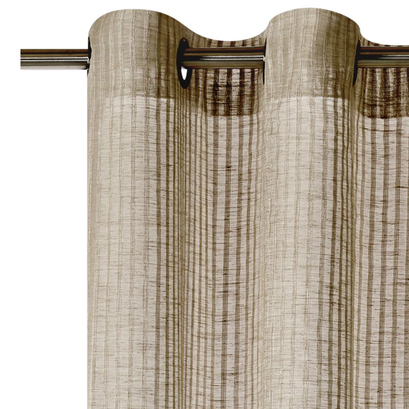Voilage RIO coloris lin 140 x 280 cm
