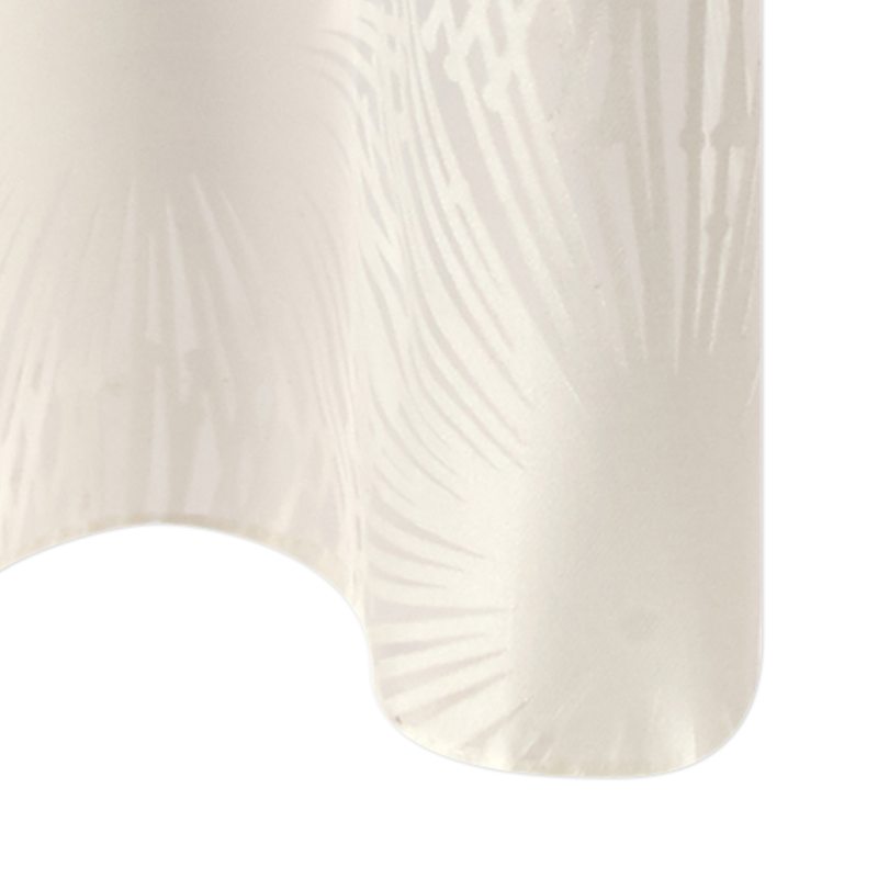 Voilage ARTIFICIO coloris blanc 140 x 240 cm