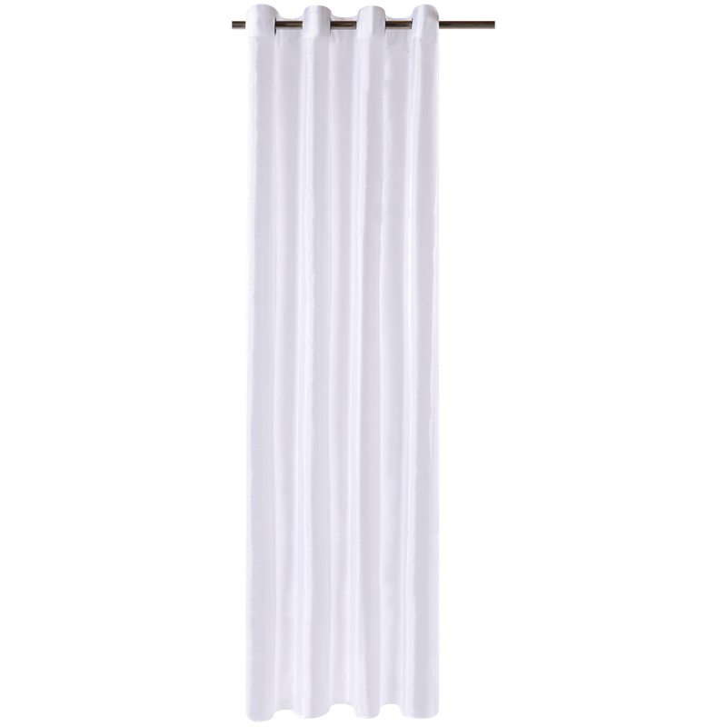 Voilage MAPUTO coloris blanc 145 x 240 cm
