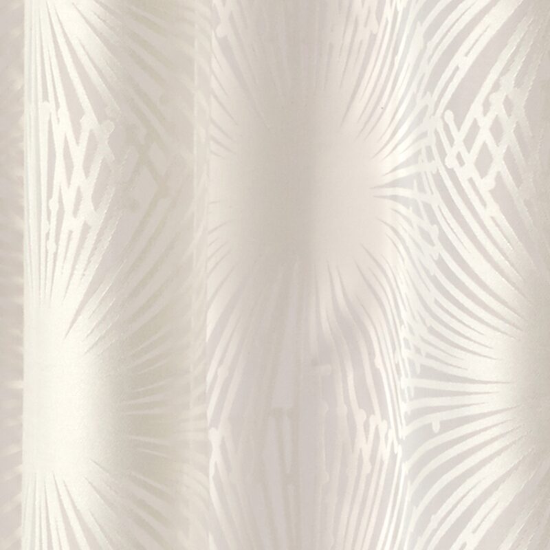Voilage ARTIFICIO coloris blanc 140 x 240 cm