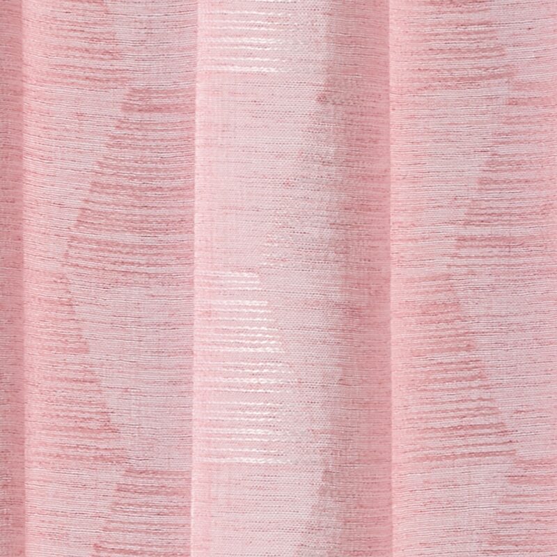 Voilage TOTEM coloris rose poudré 140 x 240 cm