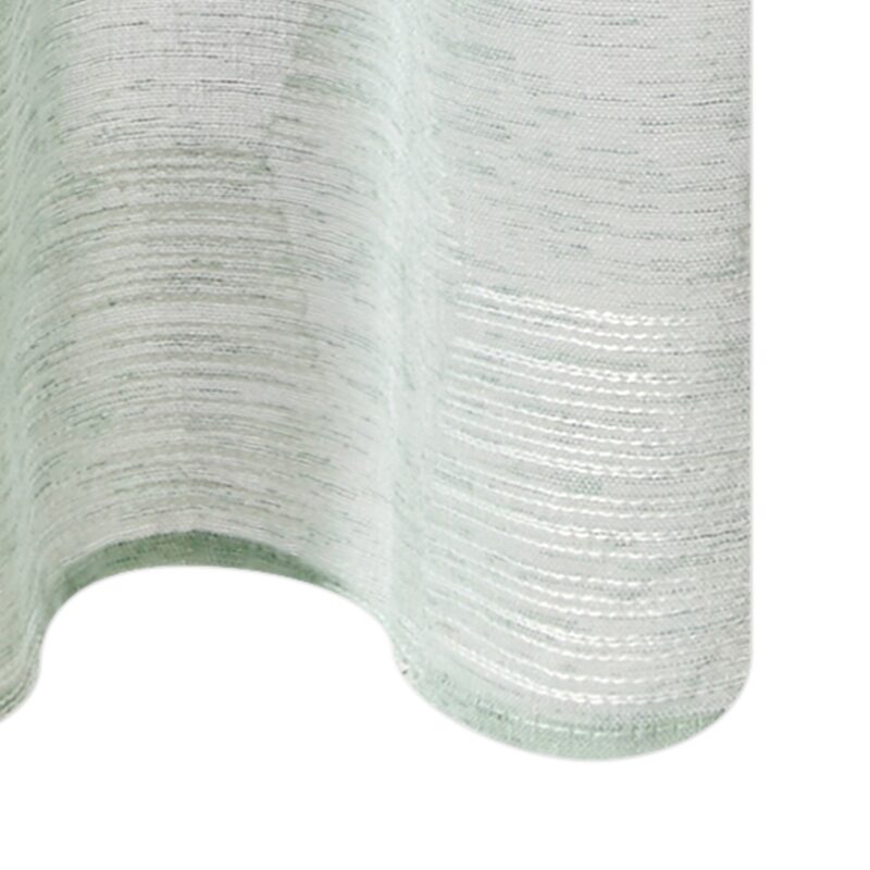Voilage TOTEM coloris vert d'eau 140 x 240 cm
