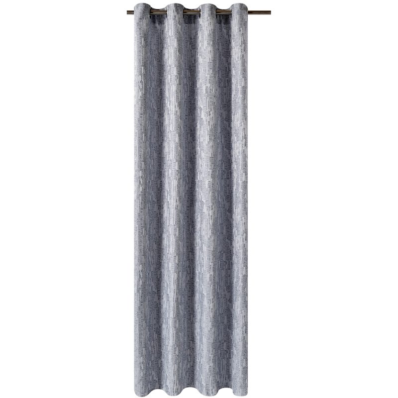 Rideau ISA coloris gris bleu 145 x 240 cm