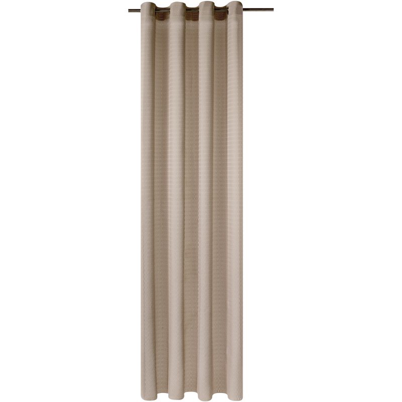 Voilage MAYA coloris taupe 140 x 270 cm