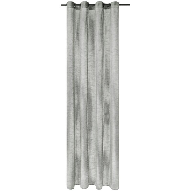 Voilage RIO coloris gris 140 x 280 cm