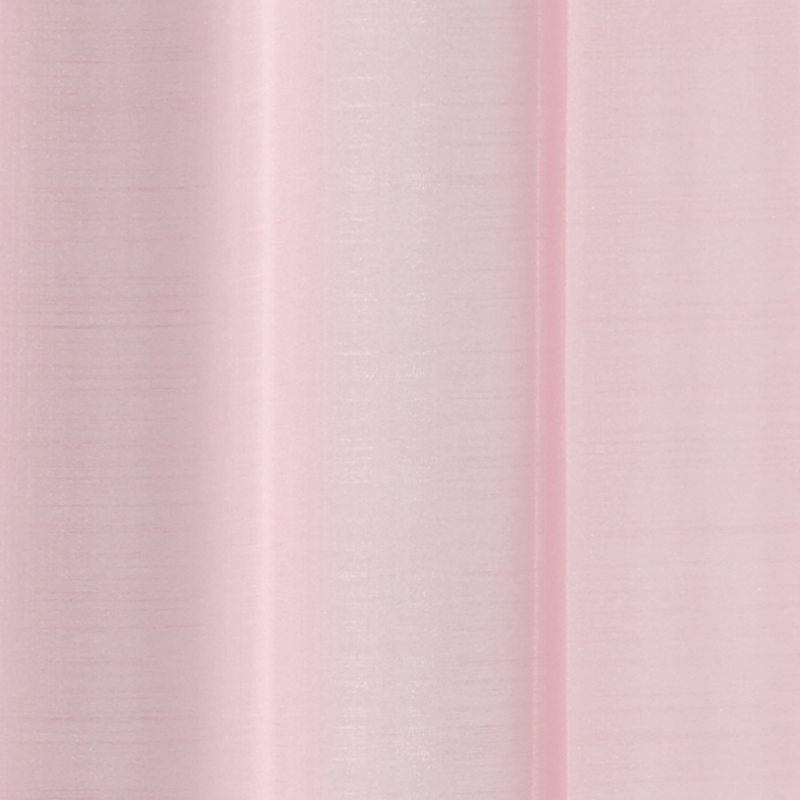 Voilage ÉTAMINE GIVRÉE coloris rose poudré 145 x 240 cm