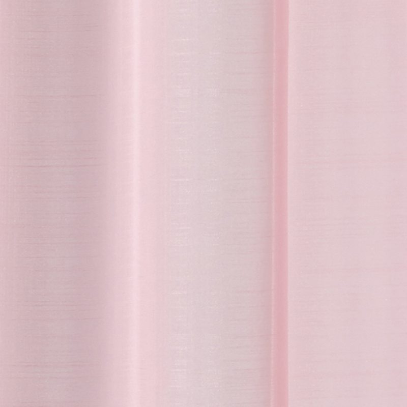 Voilage ÉTAMINE GIVRÉE coloris rose poudré 145 x 240 cm