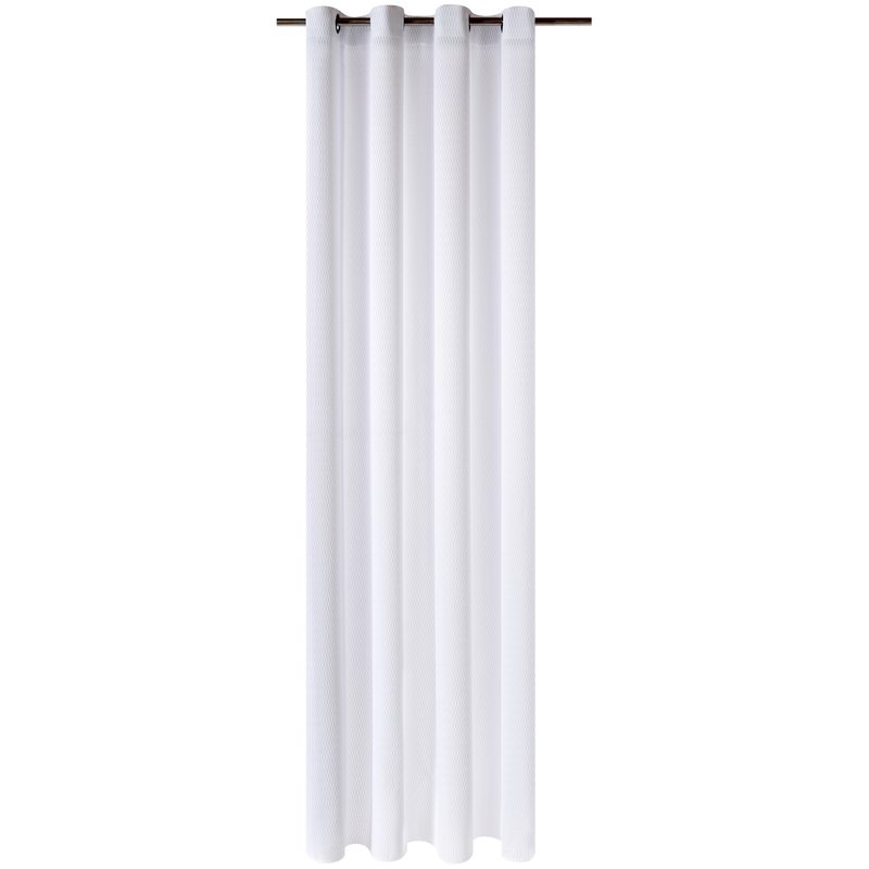 Voilage MAYA coloris blanc 140 x 270 cm