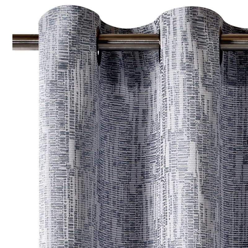 Rideau ISA coloris gris bleu 145 x 240 cm
