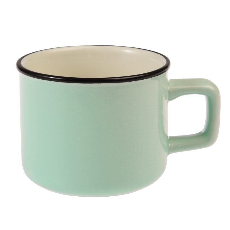 Tasse KAFFE coloris vert menthe