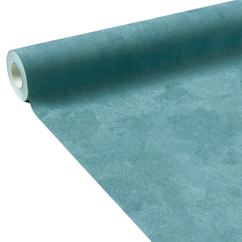 Papier peint intissé CLASSIC LINE coloris bleu acier