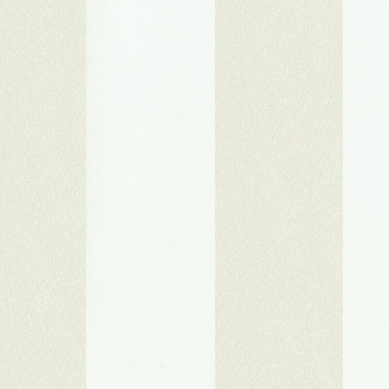 Papier peint intissé COSY STRIPE coloris blanc mat